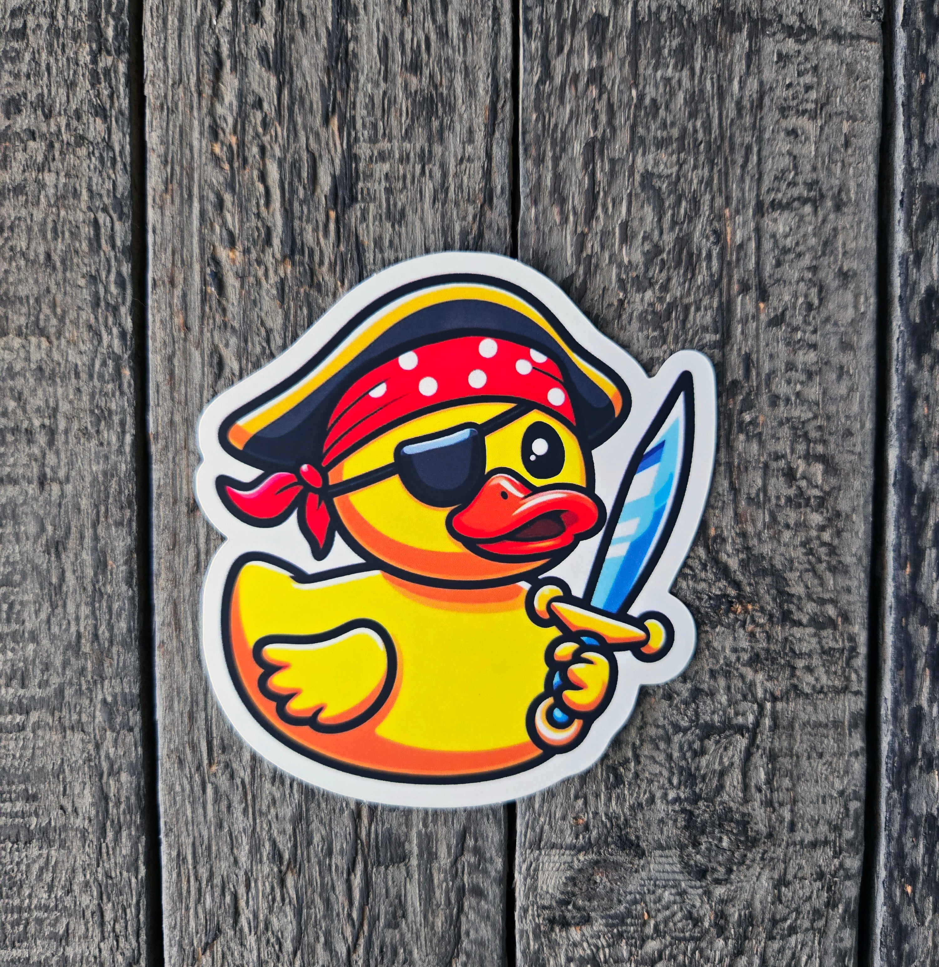 ディック　デュアーステイン/always trust a duck Quack-Sparrow-Duck-Sticker-