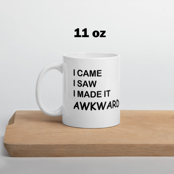 Introvert Mug - Social Anxiety Gift Awkward - Funny Gift for Her Him - Sarcastic Coffee Mug - 11oz 15oz 20oz