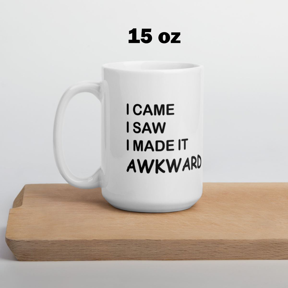 Introvert Mug - Social Anxiety Gift Awkward - Funny Gift for Her Him - Sarcastic Coffee Mug - 11oz 15oz 20oz