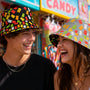 Reversible Gummy Bear Bucket Hat - Candy Lover Festival Headwear - All Over Print