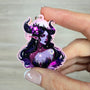 Dark Fantasy Elf Colored Acrylic Charm Keychain - 2" (50mm)