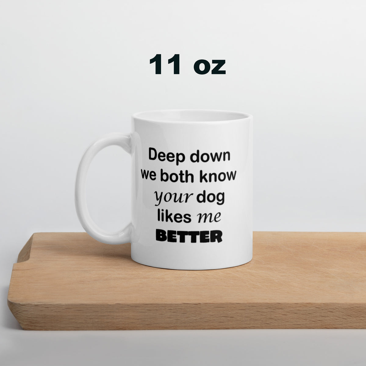 Funny Dog Mug Gift for Dog Lovers - Dog Mom Dog Dad Coffee Mug - Pet Owner Gift