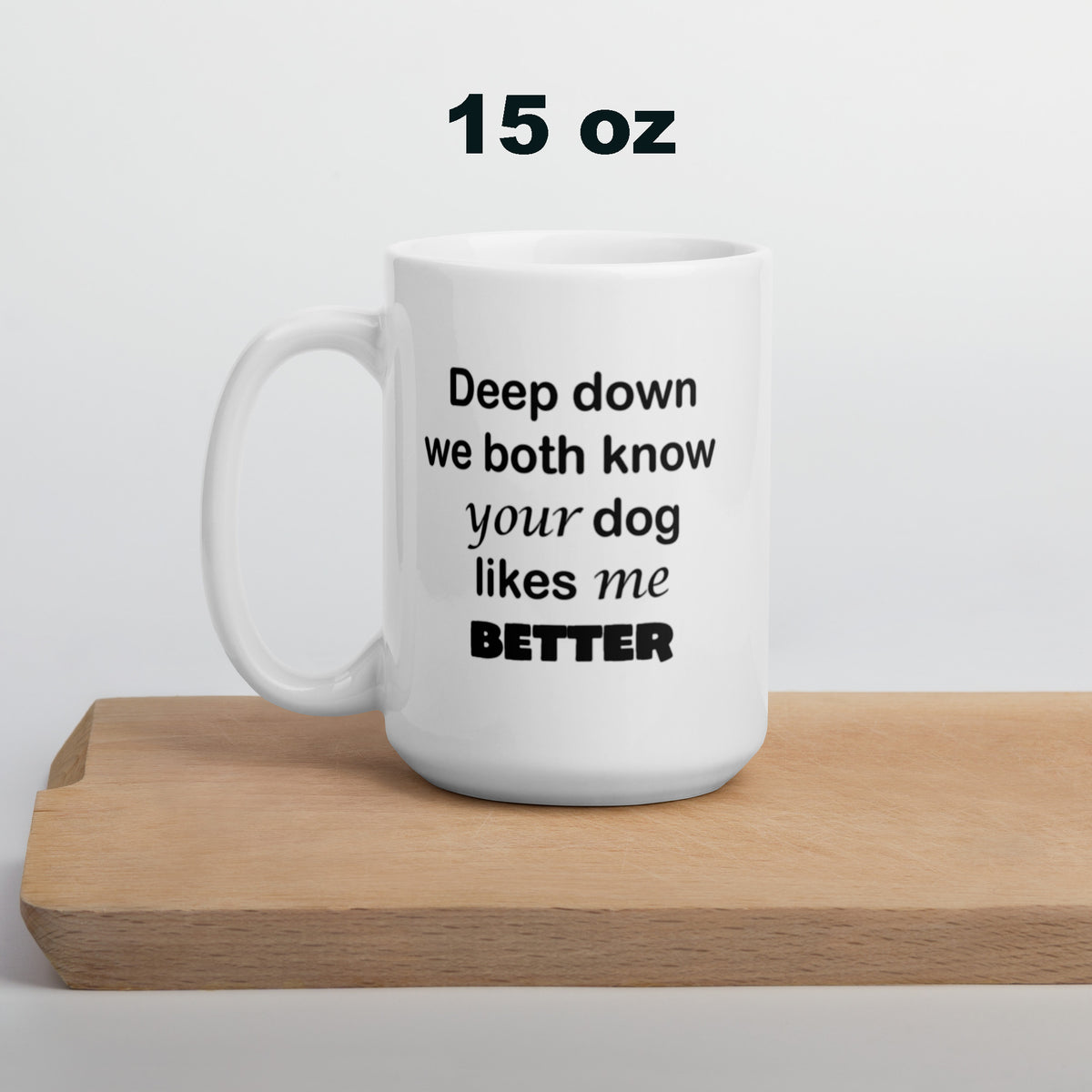 Funny Dog Mug Gift for Dog Lovers - Dog Mom Dog Dad Coffee Mug - Pet Owner Gift
