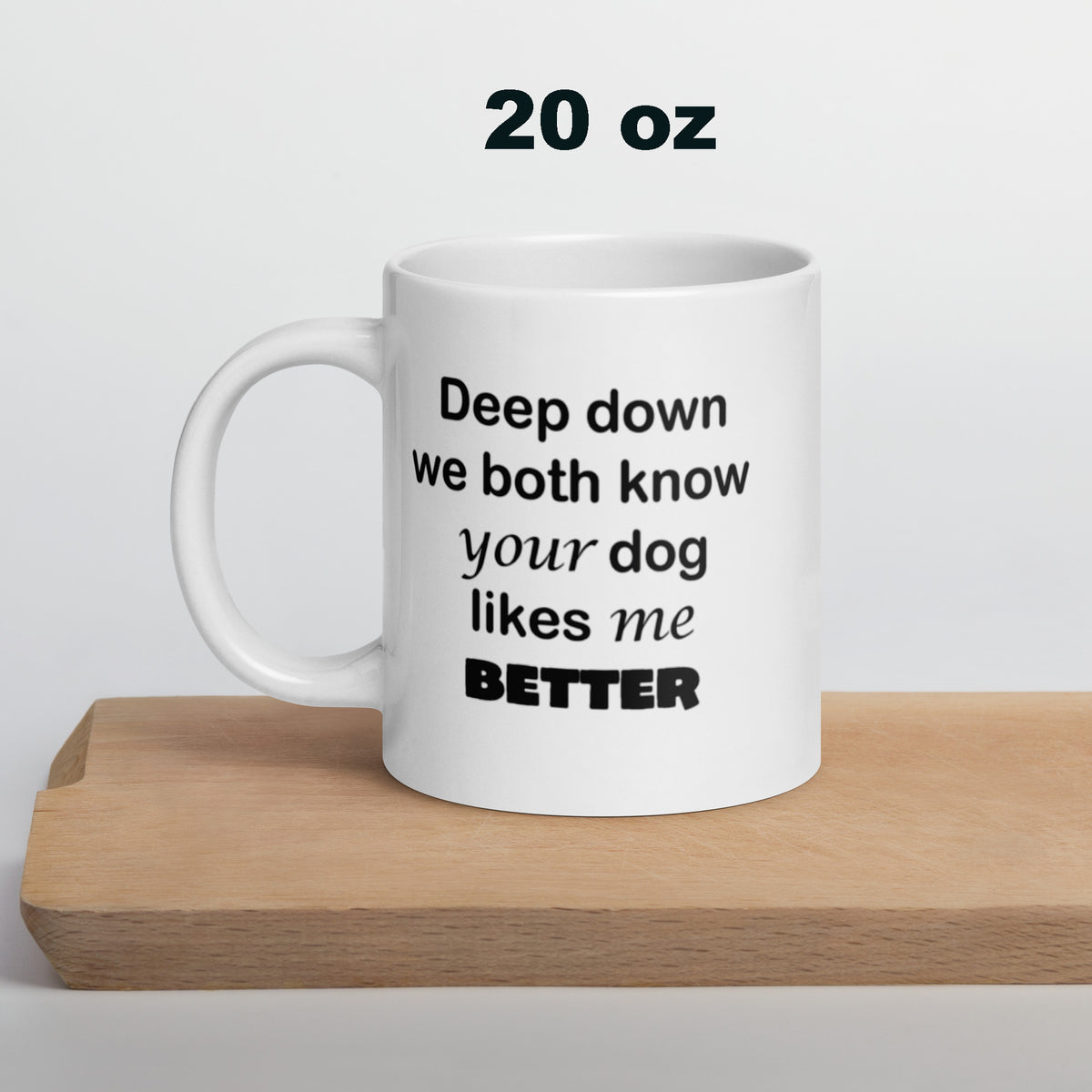 Funny Dog Mug Gift for Dog Lovers - Dog Mom Dog Dad Coffee Mug - Pet Owner Gift