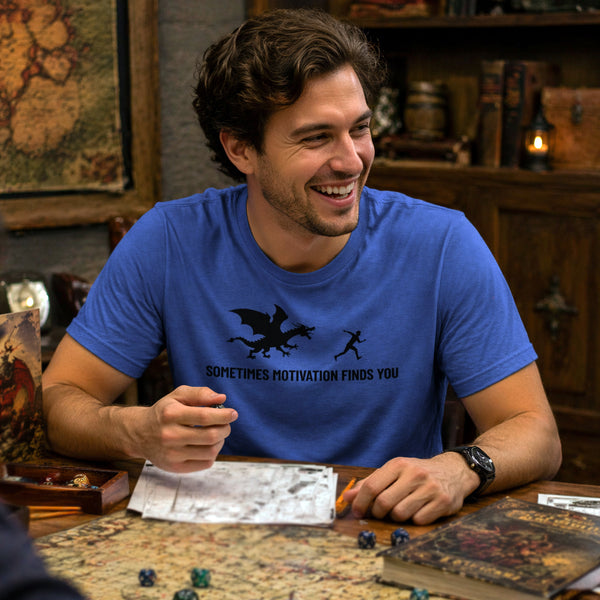 Funny Dragon Shirt - Fantasy Humor Graphic Tee - Dragon Lovers - Gift for Gamers DnD Fans