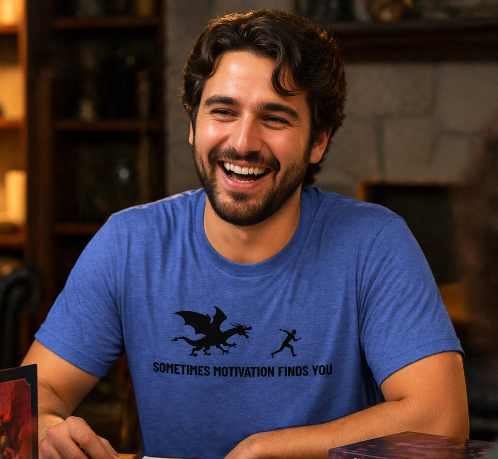 Funny Dragon Shirt - Fantasy Humor Graphic Tee - Dragon Lovers - Gift for Gamers DnD Fans