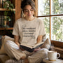 Book Lover Shirt - Funny Bookworm T-Shirt - Reader Humor Tee - My Weekend Plans Fictional Characters - Bookish Gift