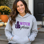 Witch Please Hoodie - Funny Cat Sweatshirt - Halloween gift