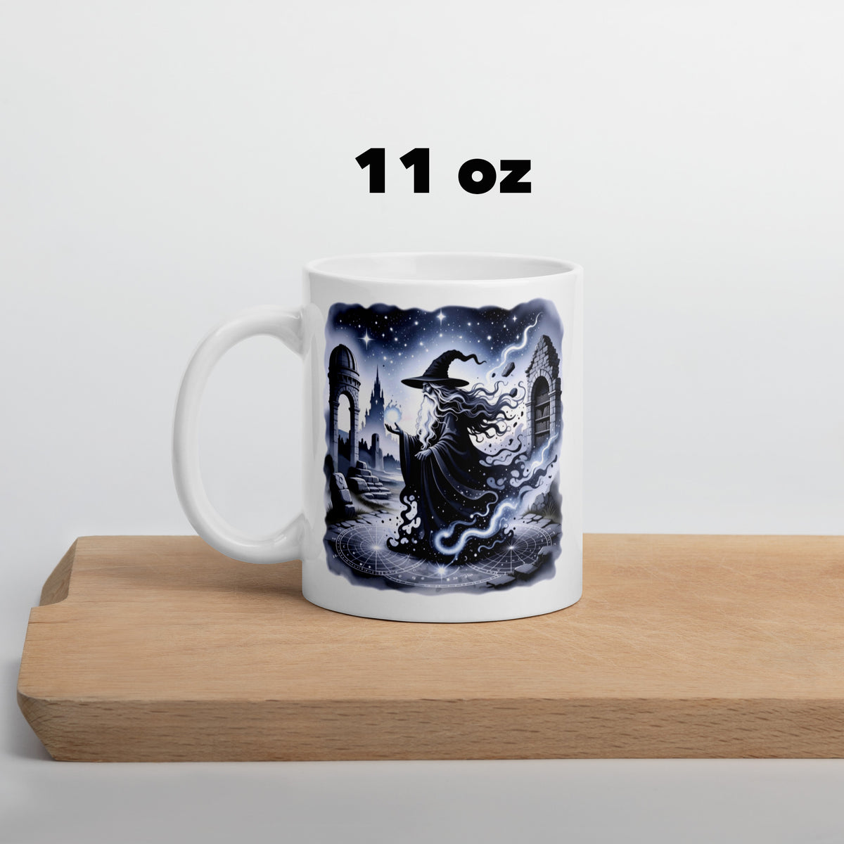 Wizard DND Mug - Dungeons and Dragons Gift - Wizard Class Coffee Mug - Tabletop Gaming Gift - RPG Fantasy Mug