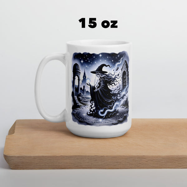 Wizard DND Mug - Dungeons and Dragons Gift - Wizard Class Coffee Mug - Tabletop Gaming Gift - RPG Fantasy Mug