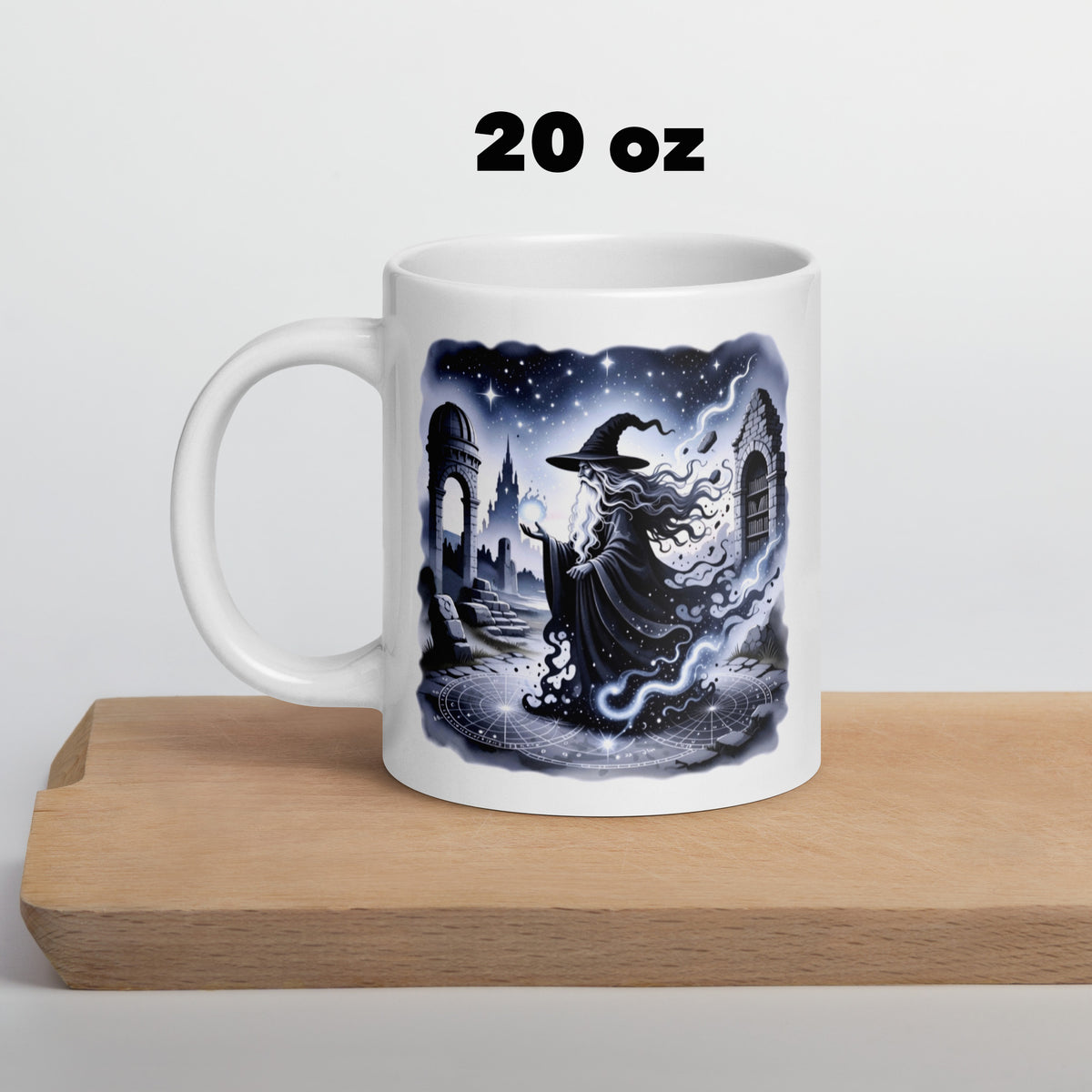 Wizard DND Mug - Dungeons and Dragons Gift - Wizard Class Coffee Mug - Tabletop Gaming Gift - RPG Fantasy Mug