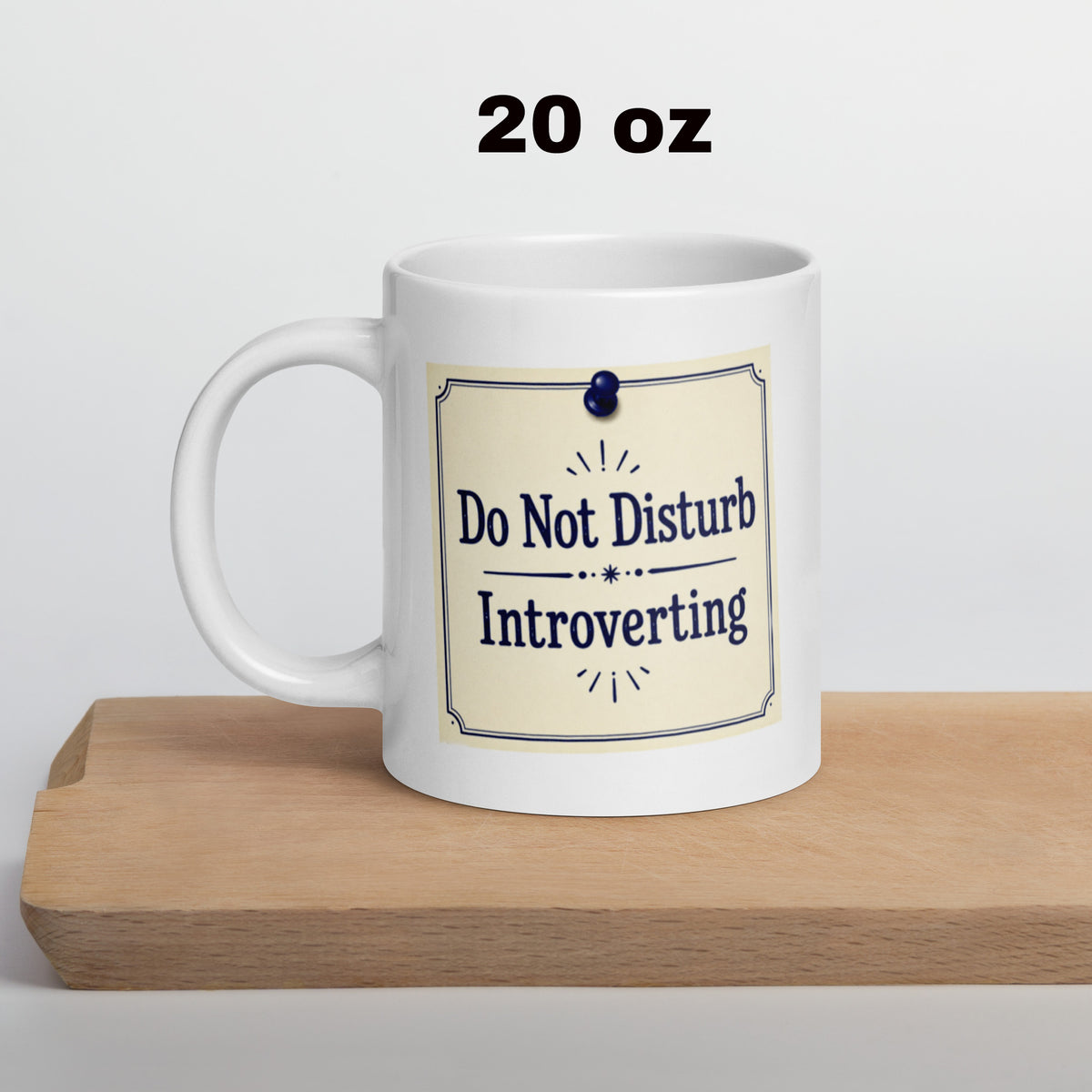 Introvert Mug - Do Not Disturb Coffee Cup - Funny Antisocial Gift