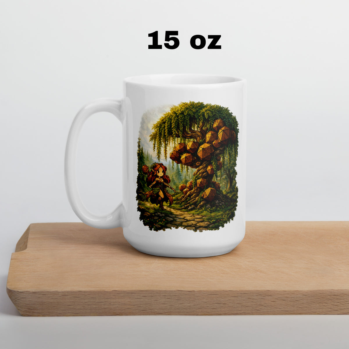 Druid Class DND Coffee Mug - Dungeons and Dragons Gift - Tabletop Gaming Mug - RPG Gift - Fantasy Class Mug