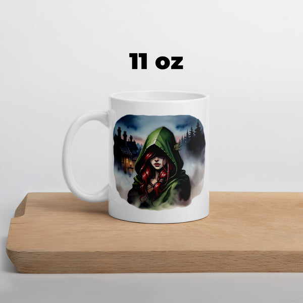 Rogue Class DND Coffee Mug - Dungeons and Dragons Gift - Tabletop Gaming Mug - RPG Gift - Fantasy Class Cup