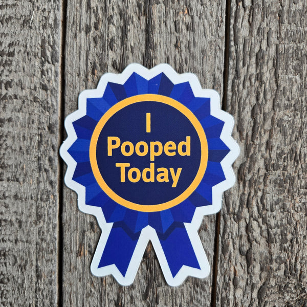 Achievement Award Sticker - Funny Badge Vinyl Decal - Waterproof