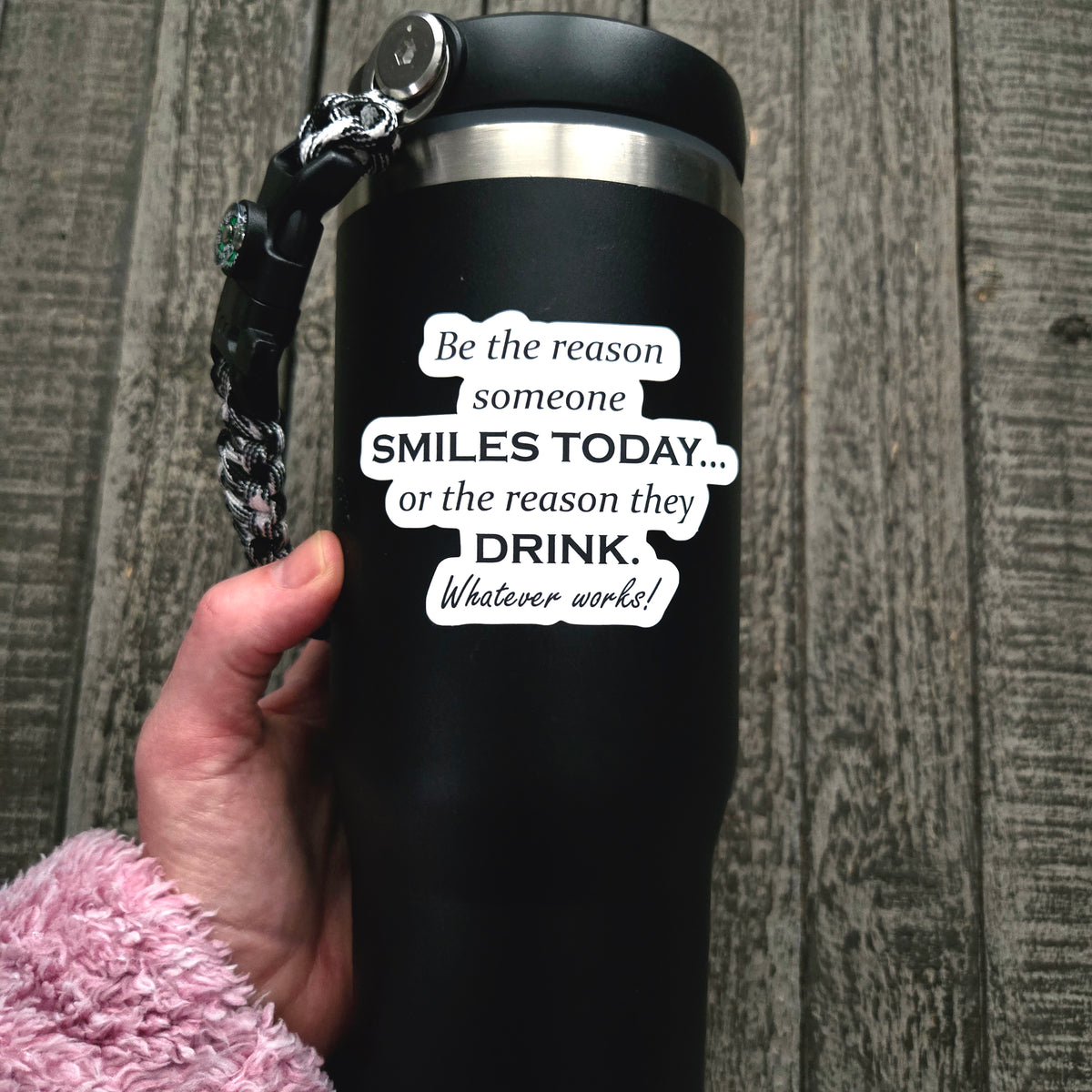 Sarcastic Sticker Funny - Drinking Humor Waterproof Vinyl Decal - Wine Lover Gift - Adult Humor - Laptop Water Bottle