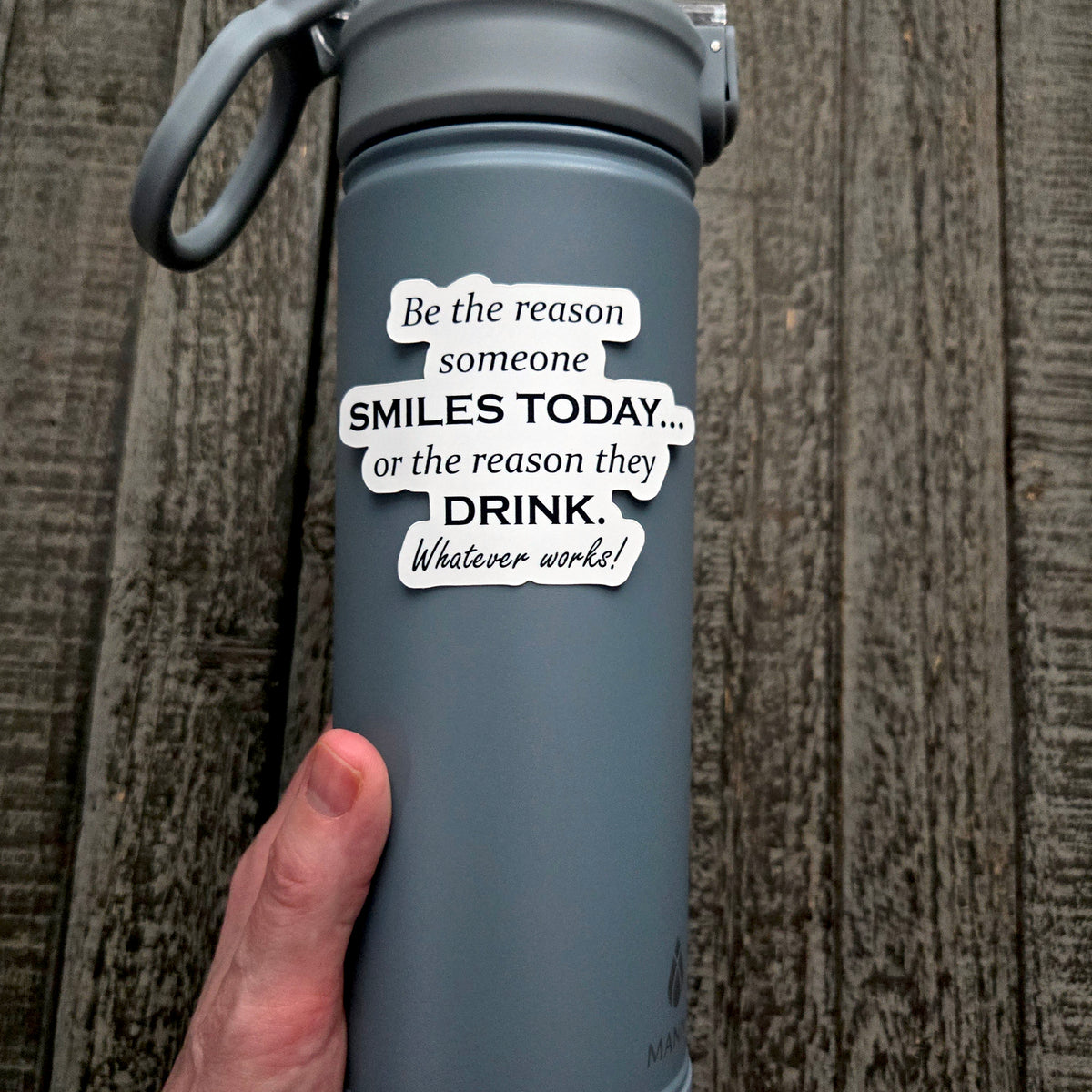 Sarcastic Sticker Funny - Drinking Humor Waterproof Vinyl Decal - Wine Lover Gift - Adult Humor - Laptop Water Bottle