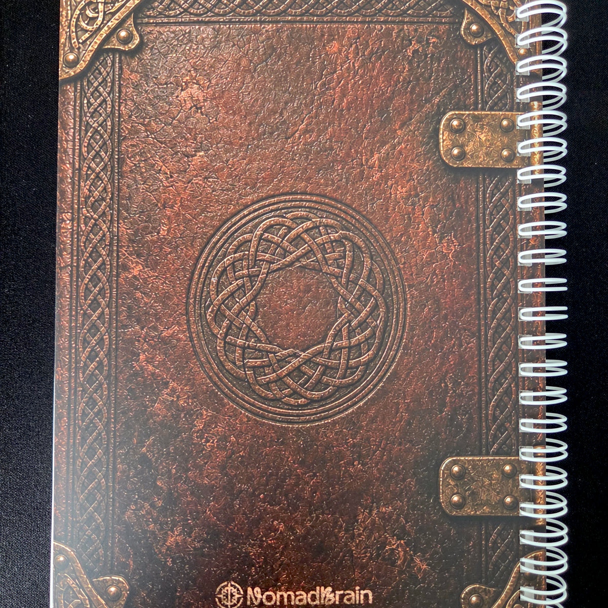 Reusable A5 Sticker Book, Antique Celtic Knot Grimoire Album, 100 Pages
