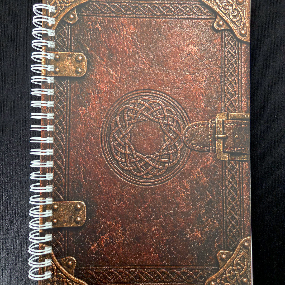 Reusable A5 Sticker Book, Antique Celtic Knot Grimoire Album, 100 Pages