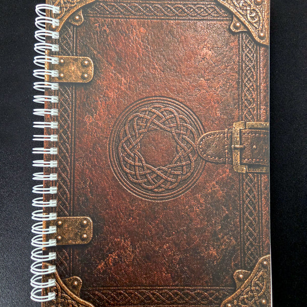 Reusable A5 Sticker Book, Antique Celtic Knot Grimoire Album, 100 Pages