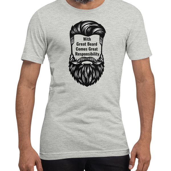 Bearded Men Gift - Funny Beard Shirt - Dad Humor Tee - Barber Gift - Father's Day T-Shirt