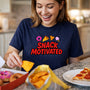 Snack Motivated Shirt - Funny Food Lover Tee - Snack Lover Gift - Foodie Graphic Tee