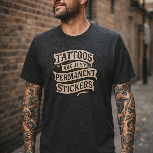 Tattoo Lover Gift - Funny Tattoo Shirt - Ink Lover Tee - Sarcastic Tattoo Gift - Tattoo Humor T-Shirt