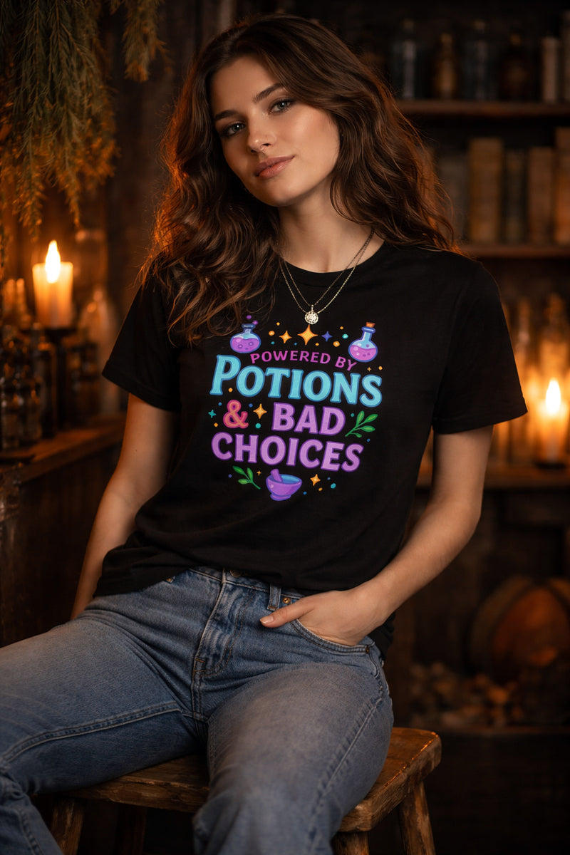 Funny Witch Shirt - Witchy Gift for Her - Sarcastic Graphic Tee - Potion Humor Shirt - Funny Women's Gift