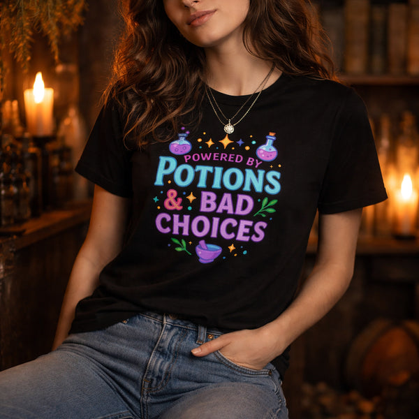 Funny Witch Shirt - Witchy Gift for Her - Sarcastic Graphic Tee - Potion Humor Shirt - Funny Women's Gift