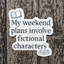 Book Lover Sticker - Funny Reading Quote Vinyl Decal