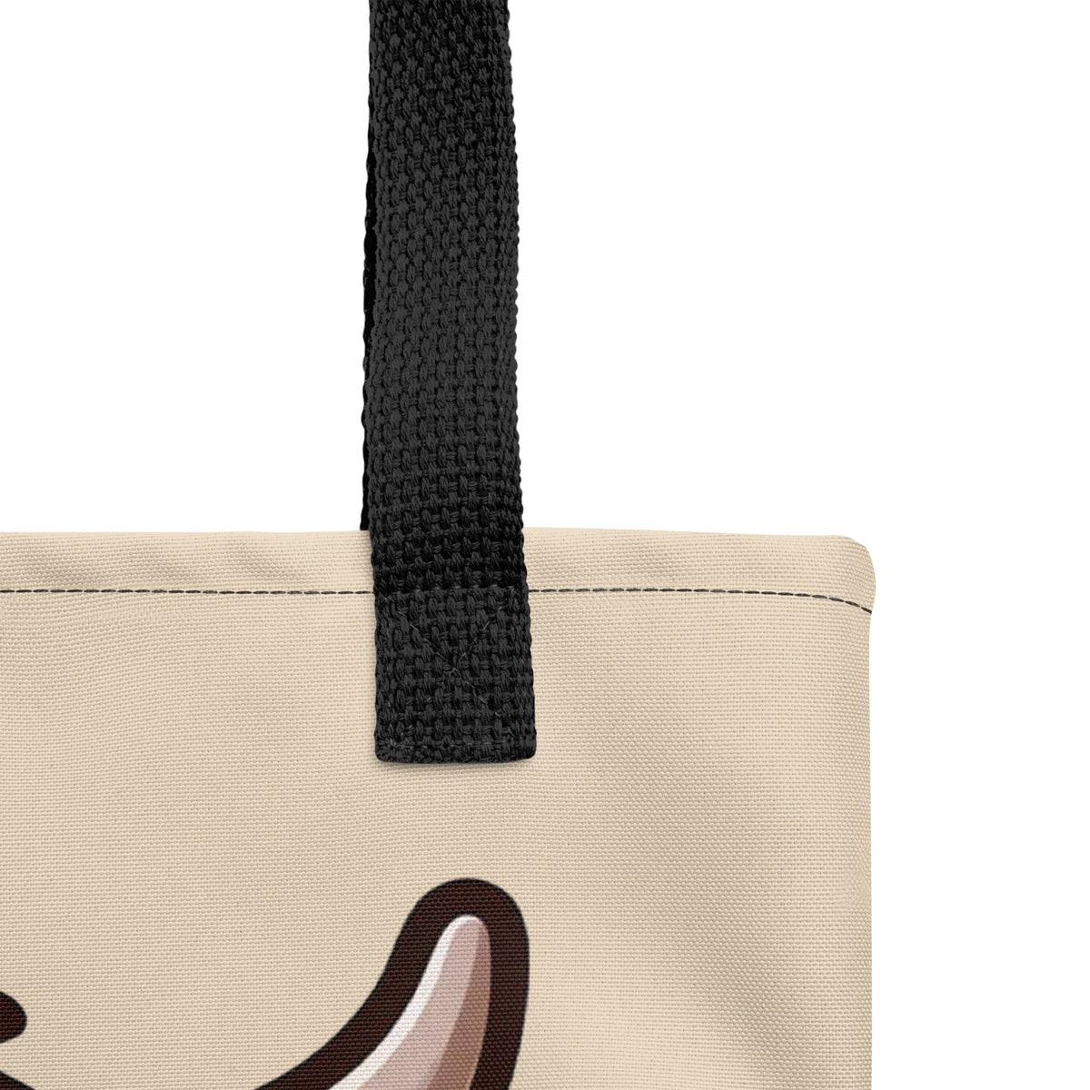 Highland Cow Tote Bag - Cute Kawaii Highland Cow Bag - Farm Animal Gift