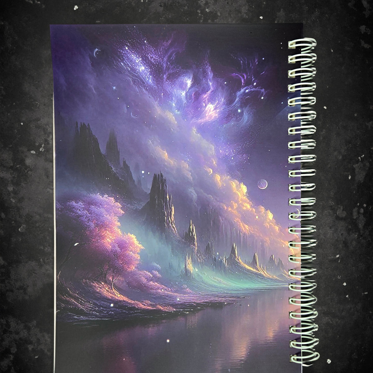 Fantasy Landscape Reusable Sticker Book with Release Paper
