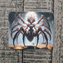 Dark Fantasy Spider Vinyl Sticker - Arachnid Deity Decal