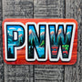 PNW Outdoor Adventure Vinyl Sticker - Pacific Northwest Scenic Decal