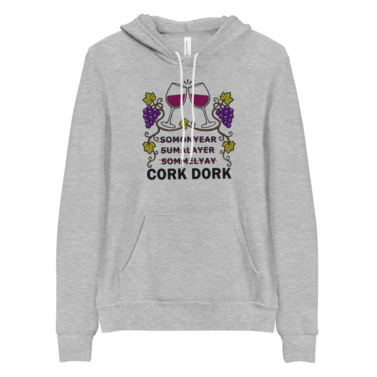 Cork Dork Hoodie, Funny Wine Lover Sweatshirt, Sommelier Gift
