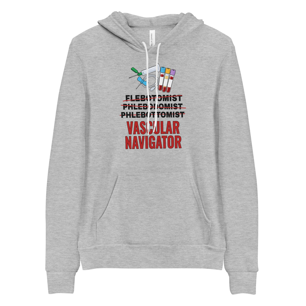Funny Phlebotomist Hoodie, Phlebotomy Sweatshirt, Lab Tech Gift