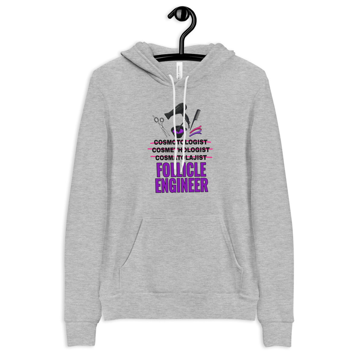 Cosmetologist Hoodie, Funny Hairstylist Sweatshirt Gift