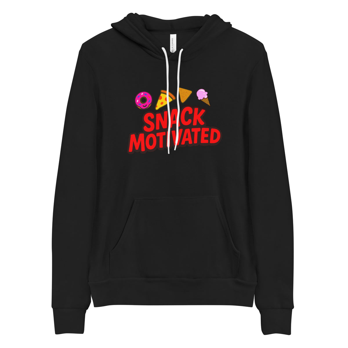 Snack Motivated Sweatshirt - Funny Foodie Hoodie Gift
