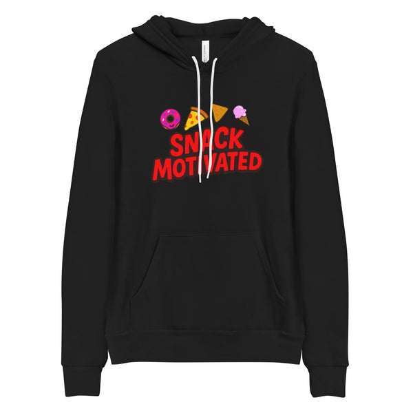 Snack Motivated Sweatshirt - Funny Foodie Hoodie Gift