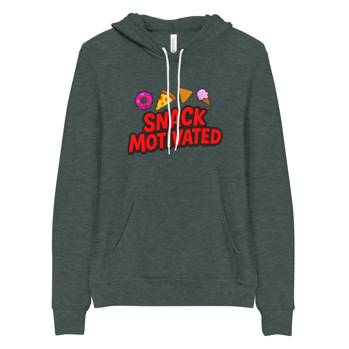 Snack Motivated Sweatshirt - Funny Foodie Hoodie Gift
