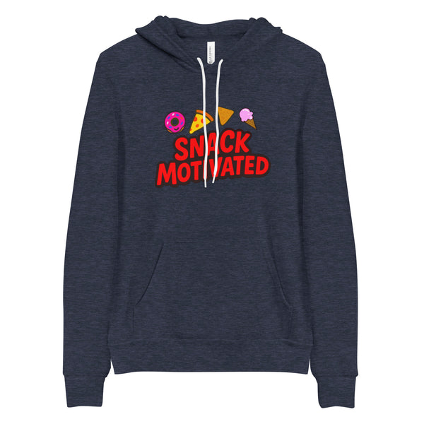Snack Motivated Sweatshirt - Funny Foodie Hoodie Gift