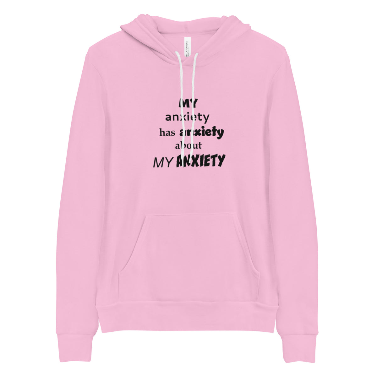 Funny Anxiety Hoodie, Sarcastic Anxious Humor Sweatshirt