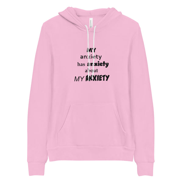 Funny Anxiety Hoodie, Sarcastic Anxious Humor Sweatshirt