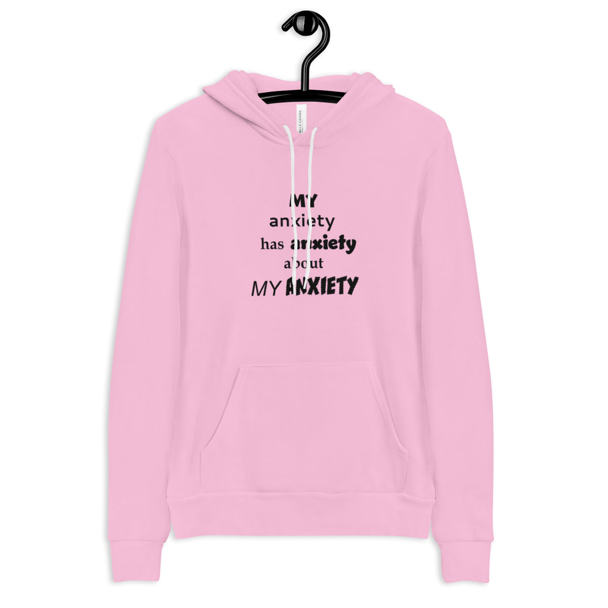 Funny Anxiety Hoodie, Sarcastic Anxious Humor Sweatshirt