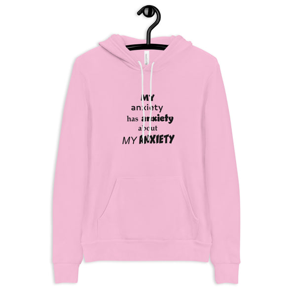 Funny Anxiety Hoodie, Sarcastic Anxious Humor Sweatshirt