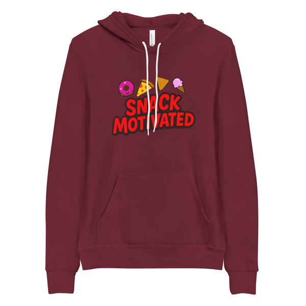 Snack Motivated Sweatshirt - Funny Foodie Hoodie Gift