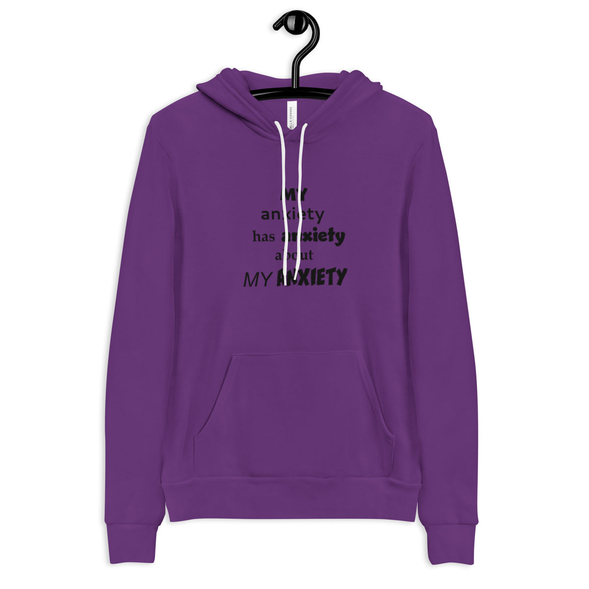 Funny Anxiety Hoodie, Sarcastic Anxious Humor Sweatshirt