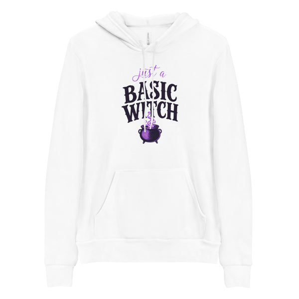 Hoodie Pullover, Funny Basic Witch Sweatshirt, Halloween Gift