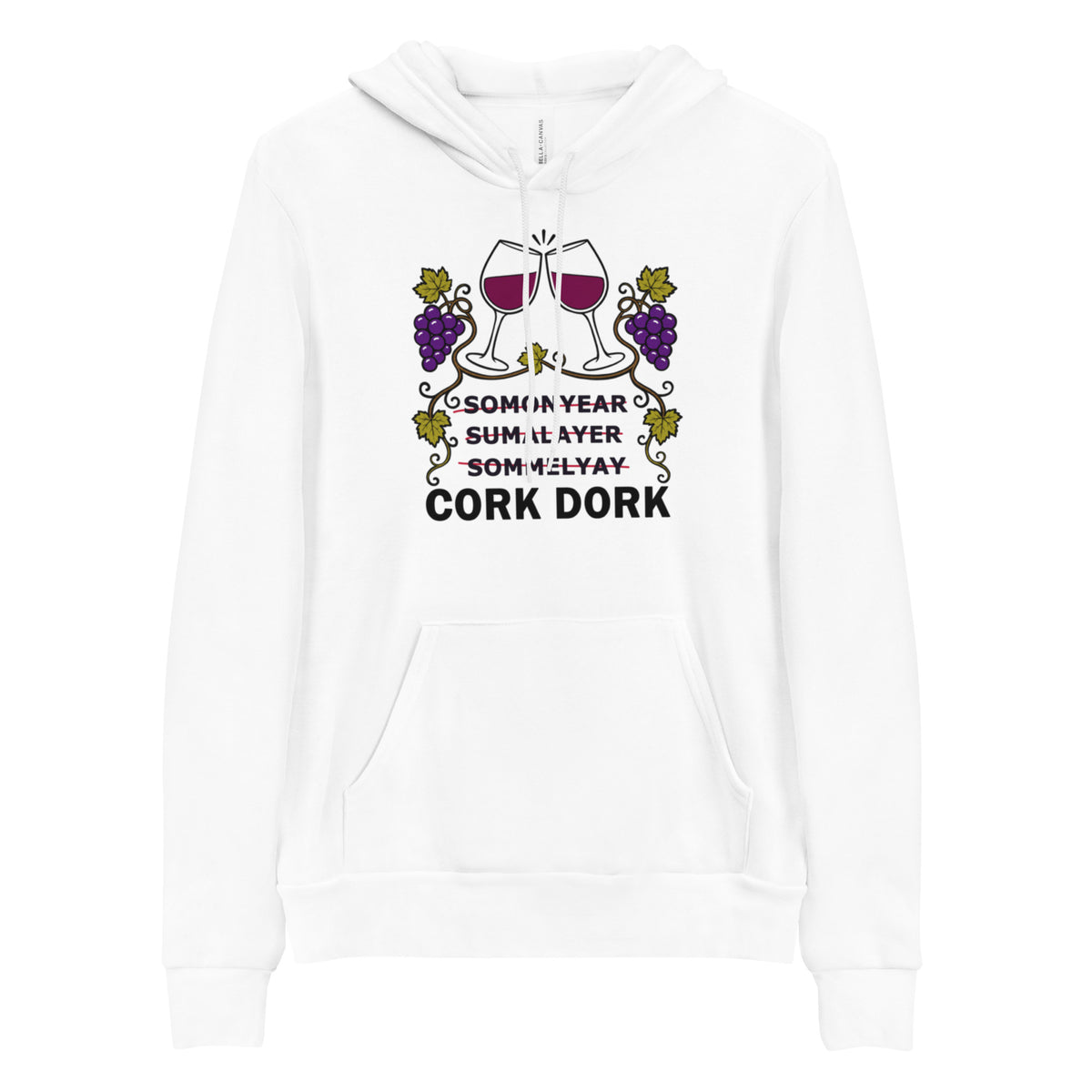 Cork Dork Hoodie, Funny Wine Lover Sweatshirt, Sommelier Gift