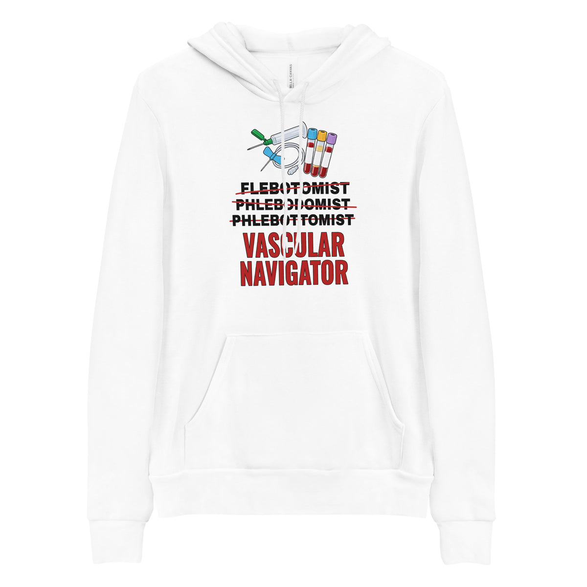 Funny Phlebotomist Hoodie, Phlebotomy Sweatshirt, Lab Tech Gift